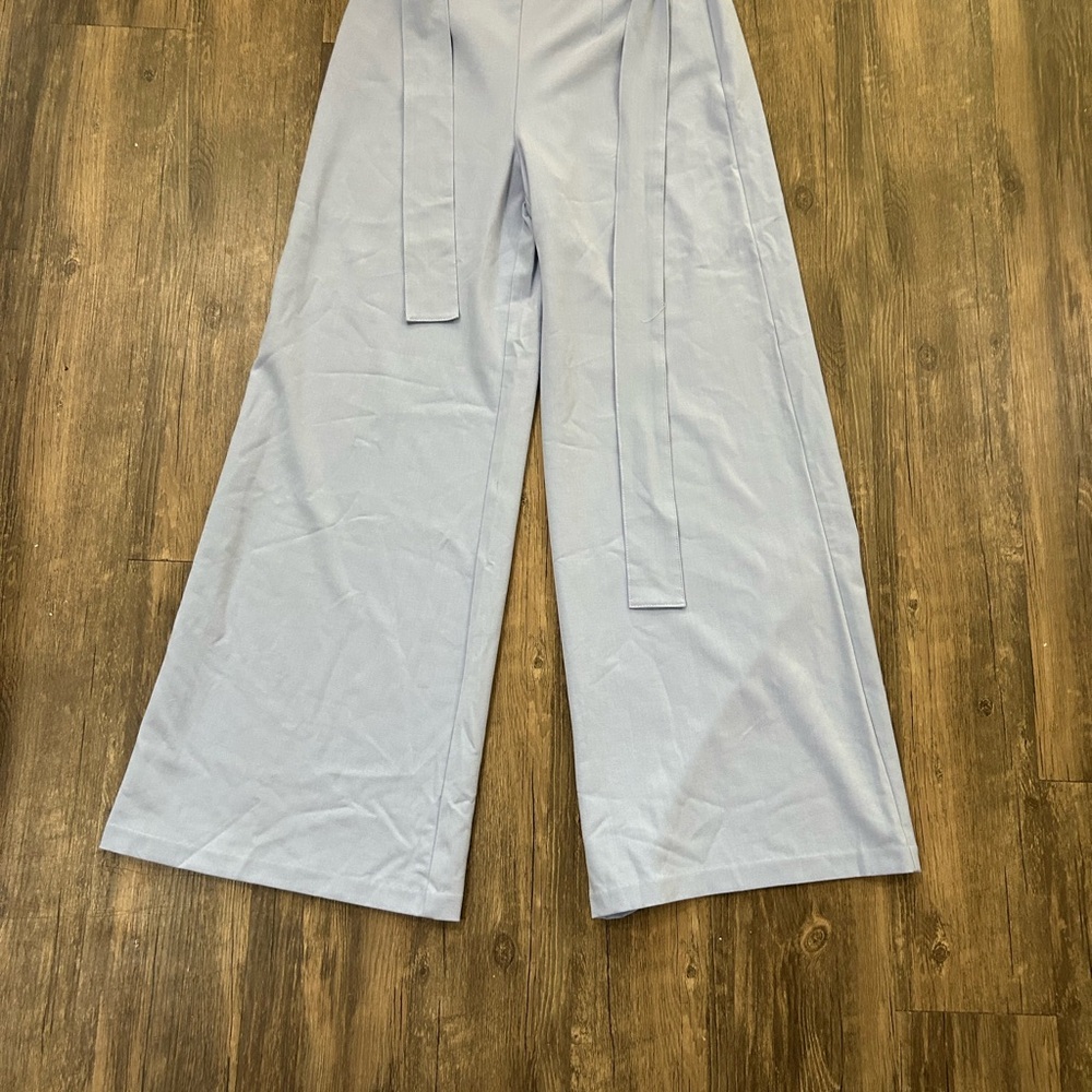 Forever 21 Soft Blue Wide Leg Trousers